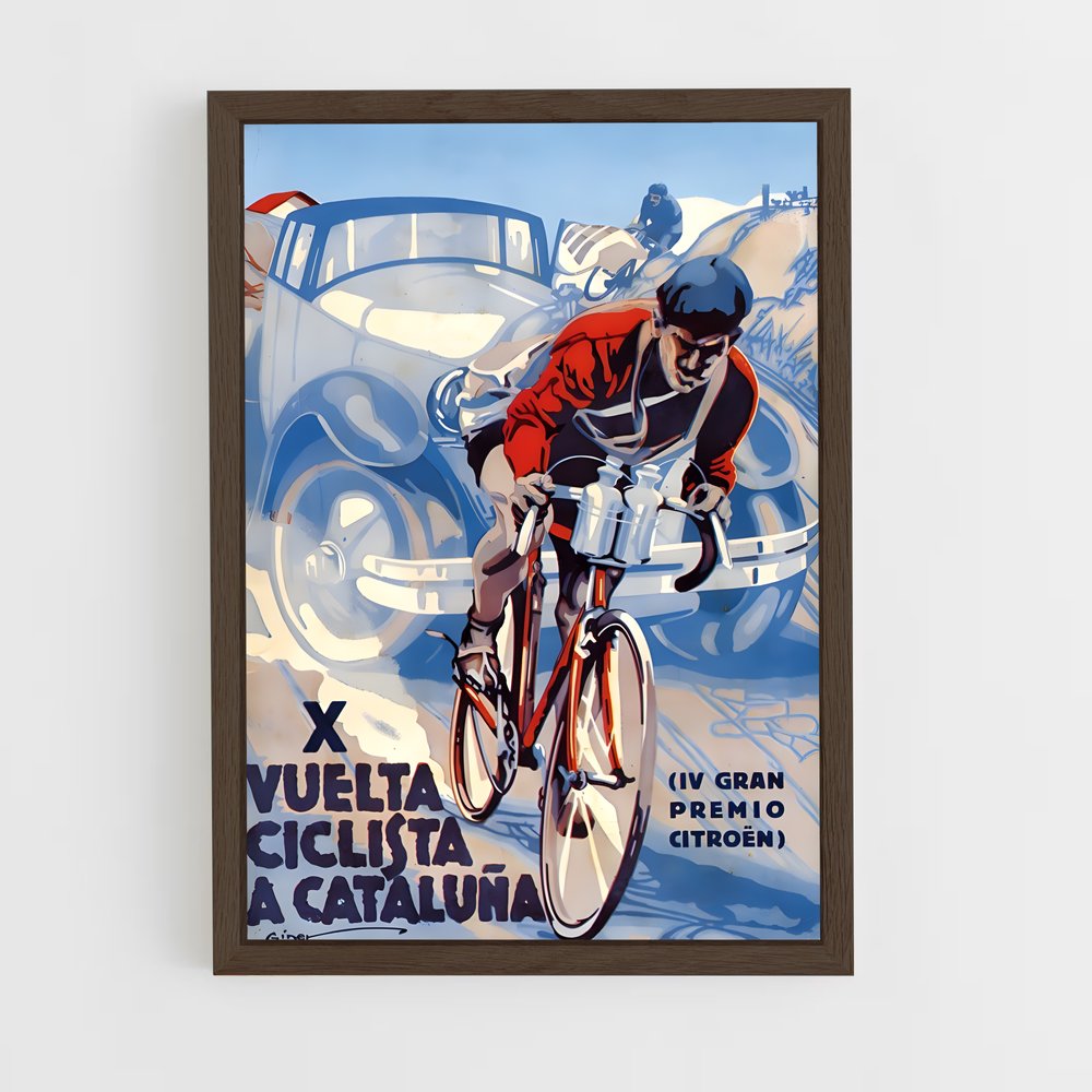 Poster Volta catalunya – affiche Cyclisme (vue 5)